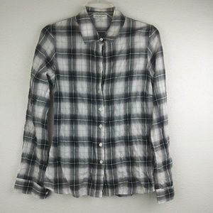 James Perse Button Down Top
